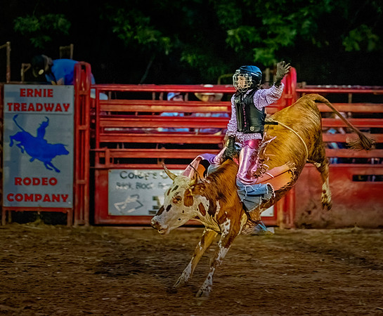 _NZ91934 Cowgirl Steer Rider