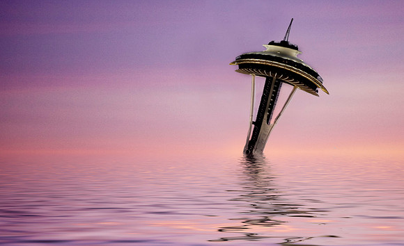 Post Deluvian Space Needle