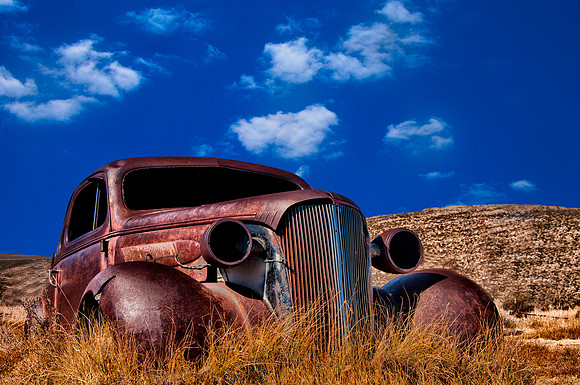 Bodie California Rusted