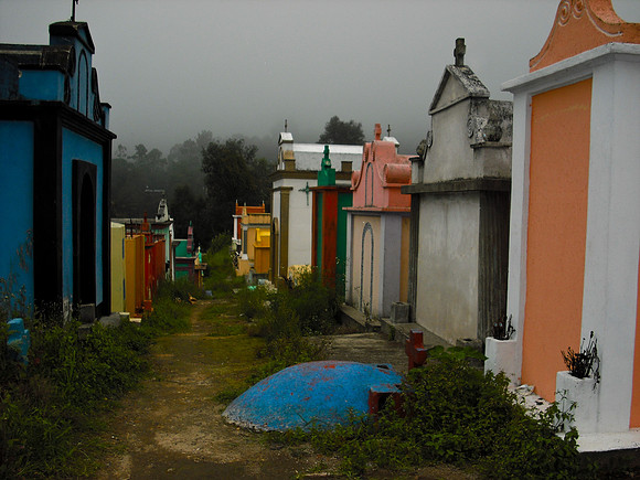 Cemetery in Chichicastenango