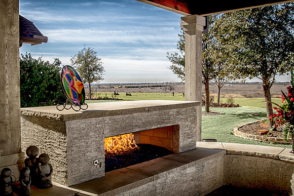 Kitchen in Robson Ranch Home in Denton Texas
