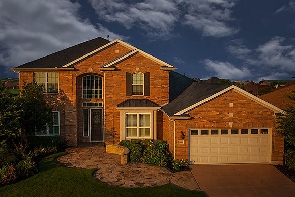 Low Elevation Aerial Photo(LEAP) of 10001 Grandview in Denton Texas