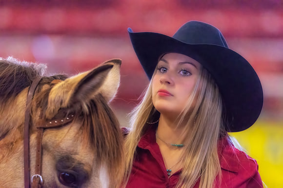 Cowgirl and Horse