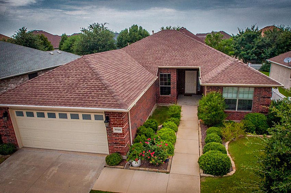 Low Elevation Aerial Photo(LEAP) of 9508 Pinewood in Denton Texas