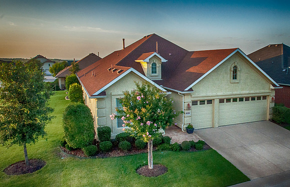 Low Elevation Aerial Photo(LEAP) of 9628 Sandlewood in Denton Texas